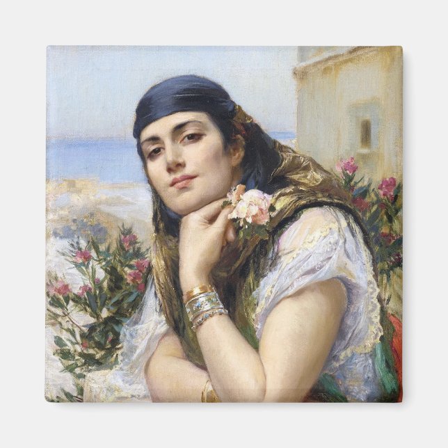 Íman Mulher de Argel, Arthur Bridgman (Frente)
