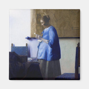 Íman Mulher de Azul, Johannes Vermeer