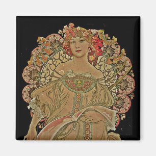 Íman Mulher de Champagne no preto