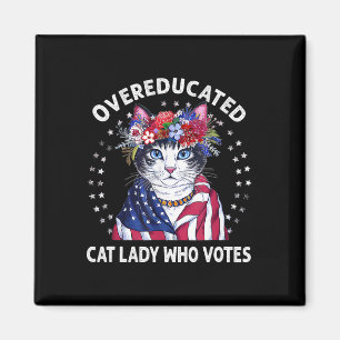 Íman Mulher De Gato Com Sobreeducação Que Vota Gatos En