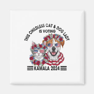 Íman Mulher De Gato E Cachorro Sem Filhos Está Votando