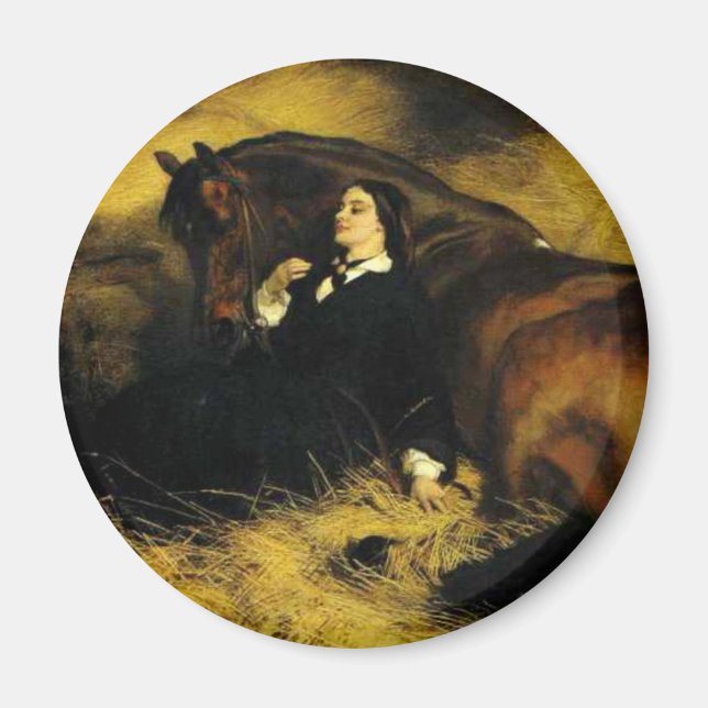 Íman Mulher e Cavalo (Frente)