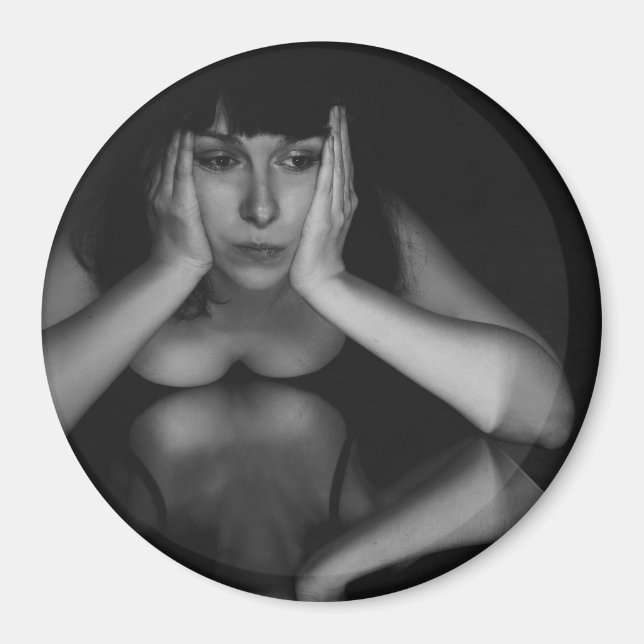 Íman Mulher e espelho (Frente)