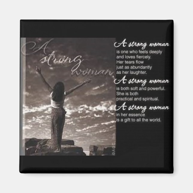 Íman Mulher Forte (Frente)