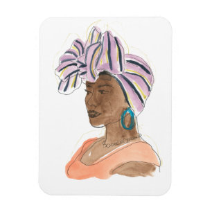 Íman Mulher Forte e Bonita