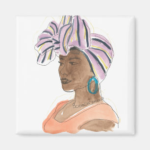 Íman Mulher Forte e Bonita