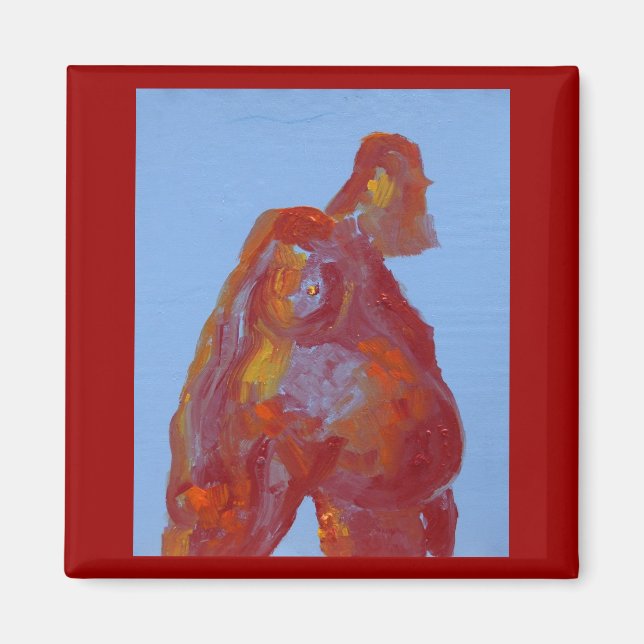 Íman Mulher-ímã (Frente)