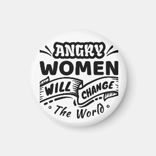 Íman Mulher Irritada Mudará o Mundo