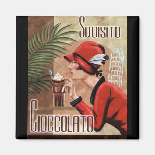Íman Mulher italiana do chocolate de Squisito