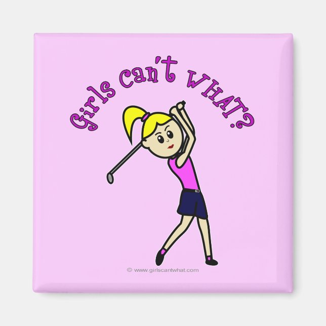 Íman Mulher-Luz Golfer (Frente)