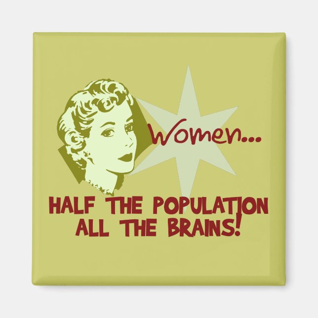 Íman Mulher Magnet (Frente)