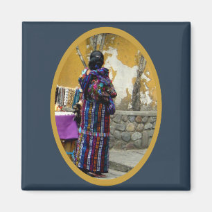 Íman Mulher maia em Panajachel Guatemala