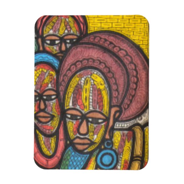 Íman Mulher mercante (Vertical)