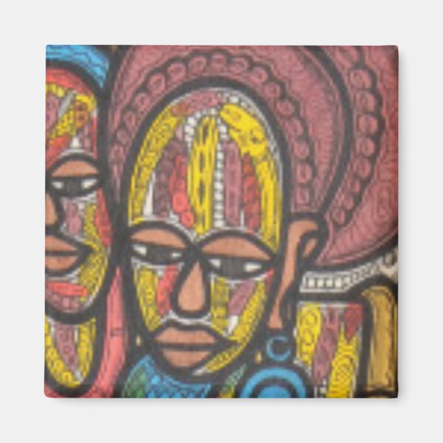 Íman Mulher mercante (Frente)