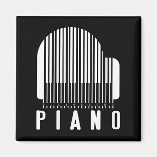Íman Mulher Minimalista Estilo de Ano Barcode Música So