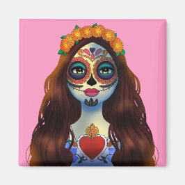 Íman Mulher Misteriosa Do Crânio