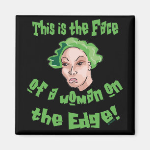 Íman Mulher na borda