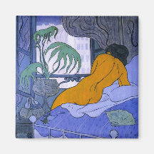 Mulher na Sala Azul (por Paul Ranson)