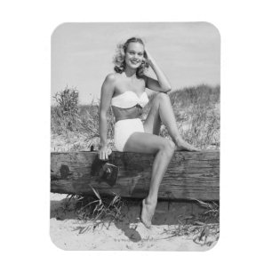 Íman Mulher no biquini