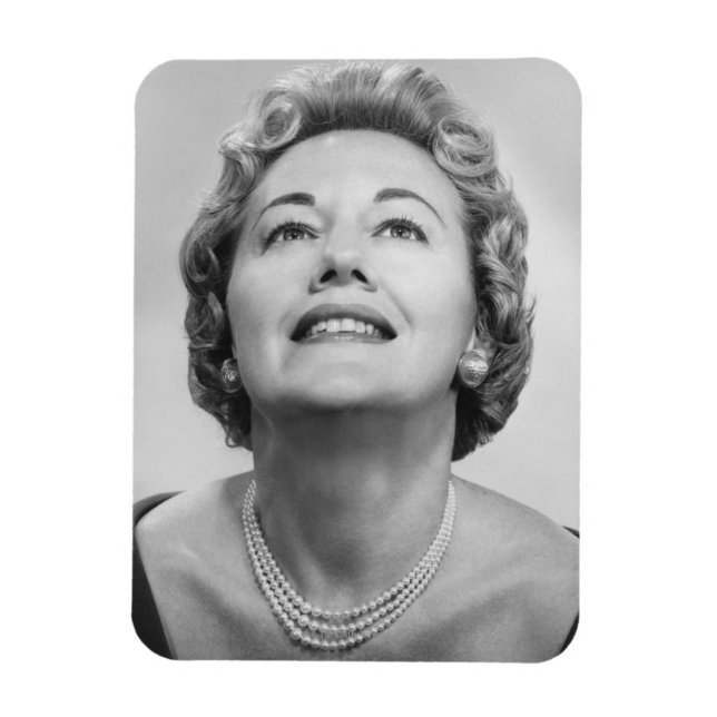 Íman Mulher Olhando para cima (Vertical)