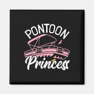 Íman Mulher Pontoon Boat Girl I Pontoon Princess Pontoo