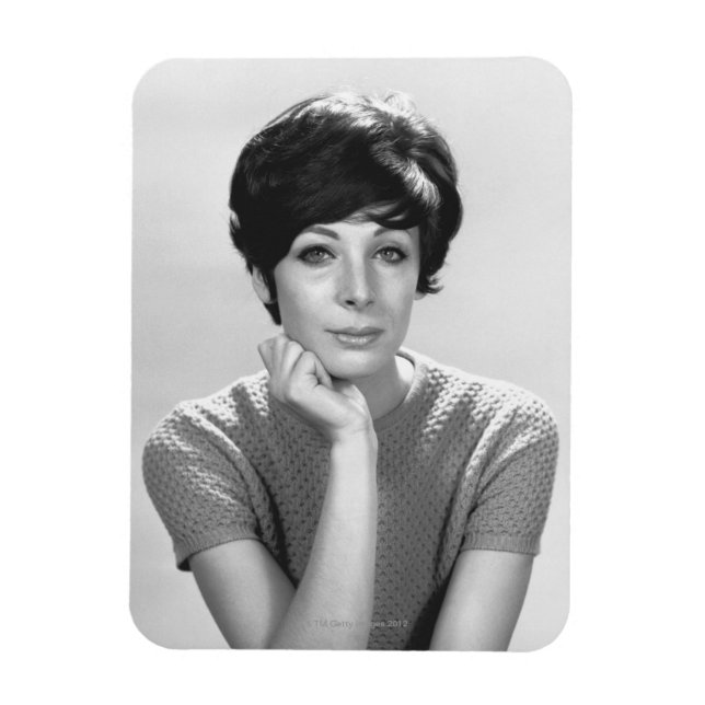 Íman Mulher Posing (Vertical)