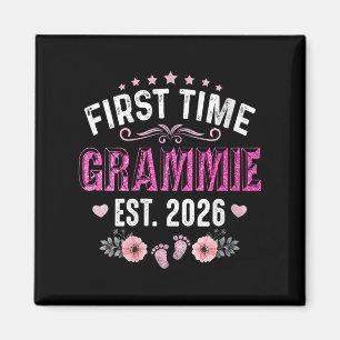 Íman Mulher Primeira Vez Que Grammie Est. 2026 Funny Fl