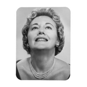 Íman Mulher que olha acima