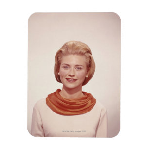 Íman Mulher que veste o lenço