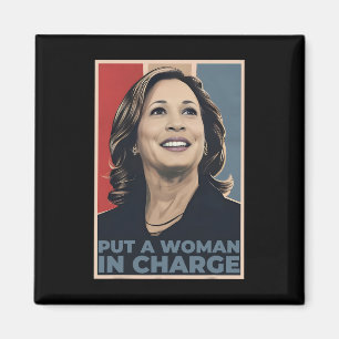 Íman Mulher Responsável Kamala Harris Mulher Presidenta