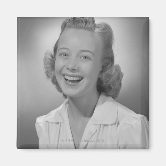 Íman Mulher sorrindo (Frente)