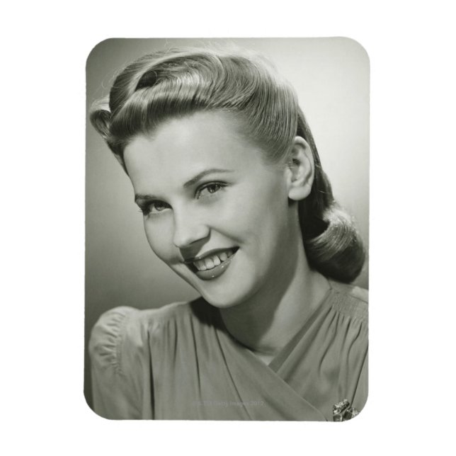 Íman Mulher sorrindo 2 (Vertical)