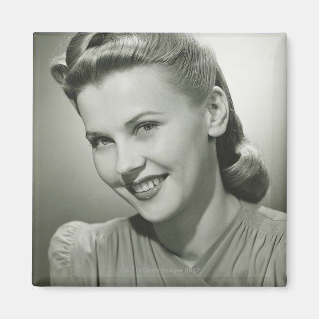 Íman Mulher sorrindo 2 (Frente)