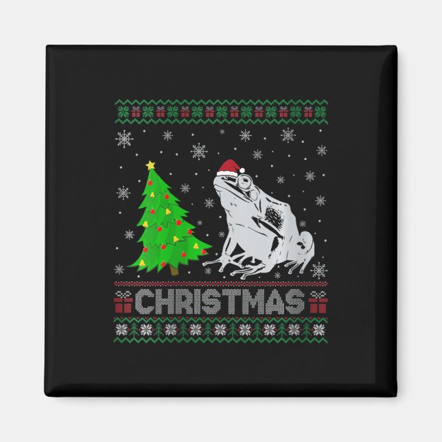 Íman Mulher Venenosa Sapo Dart Xmas Tree Iluminação Fei (Frente)