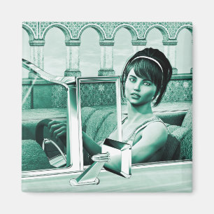 Íman Mulher Vintage