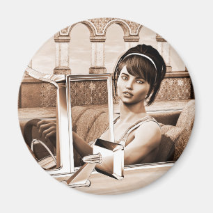 Íman Mulher Vintage