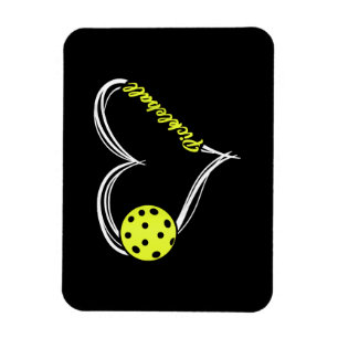 Íman Mulheres Adoram Pickleball - jogo de picleball fof