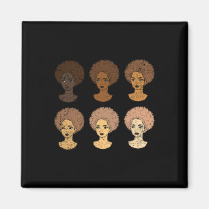 Íman Mulheres Afro História Negra Mês Homens