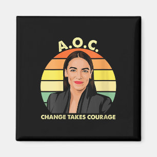 Íman Mulheres Aoc Alexandria Ocasio-cortez Primeira Mul