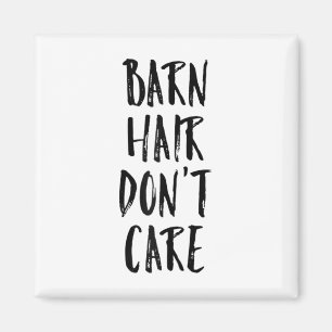Íman Mulheres Barn Hair Não Se Preocupam Com Cavalo Eng