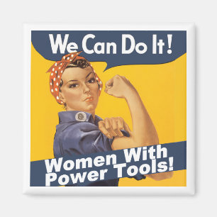 Íman Mulheres com ímã das ferramentas eléctricas