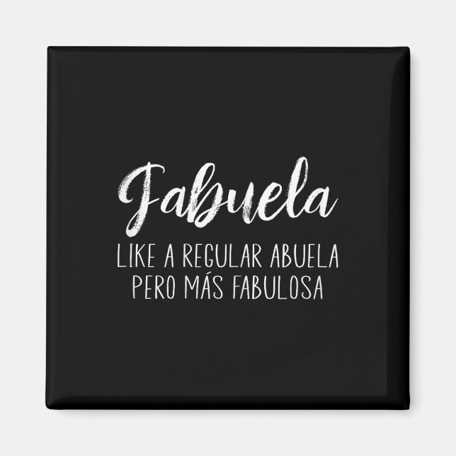 Íman Mulheres Como Abuela Para Fabuela Mães (Frente)