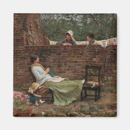 Íman Mulheres conversando sobre o Muro do Jardim (Gossi