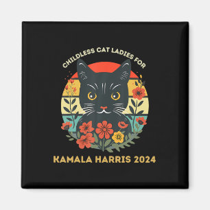 Íman Mulheres De Gato Sem Filhos Para Kamala Harris 202