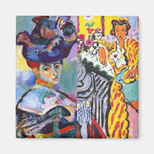 Íman Mulheres de Matisse em estilos diferentes