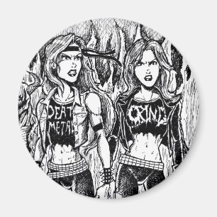 Íman Mulheres do metal