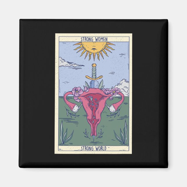 Íman Mulheres do Mundo Forte (Frente)