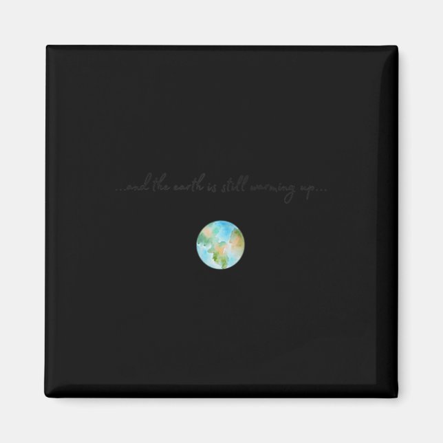 Íman Mulheres E Aquecimento Global (Frente)