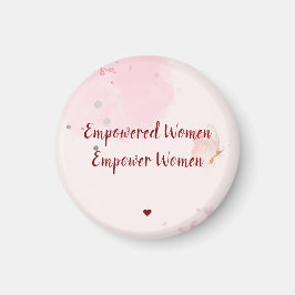 Íman Mulheres Empoderadas Empoderam Mulheres Rosa Water