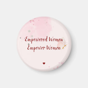 Íman Mulheres Empoderadas Empoderam Mulheres Rosa Water